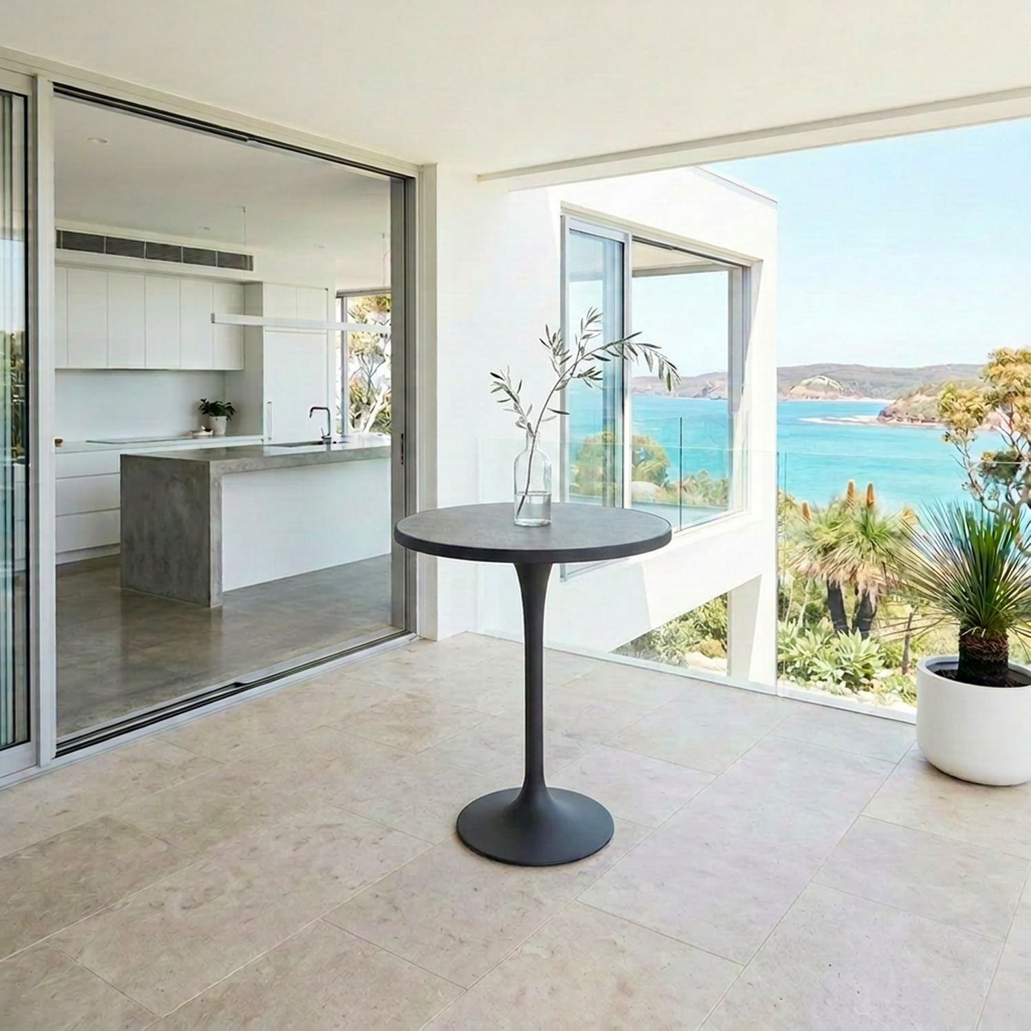 Verona Bar Table - Sintered Stone