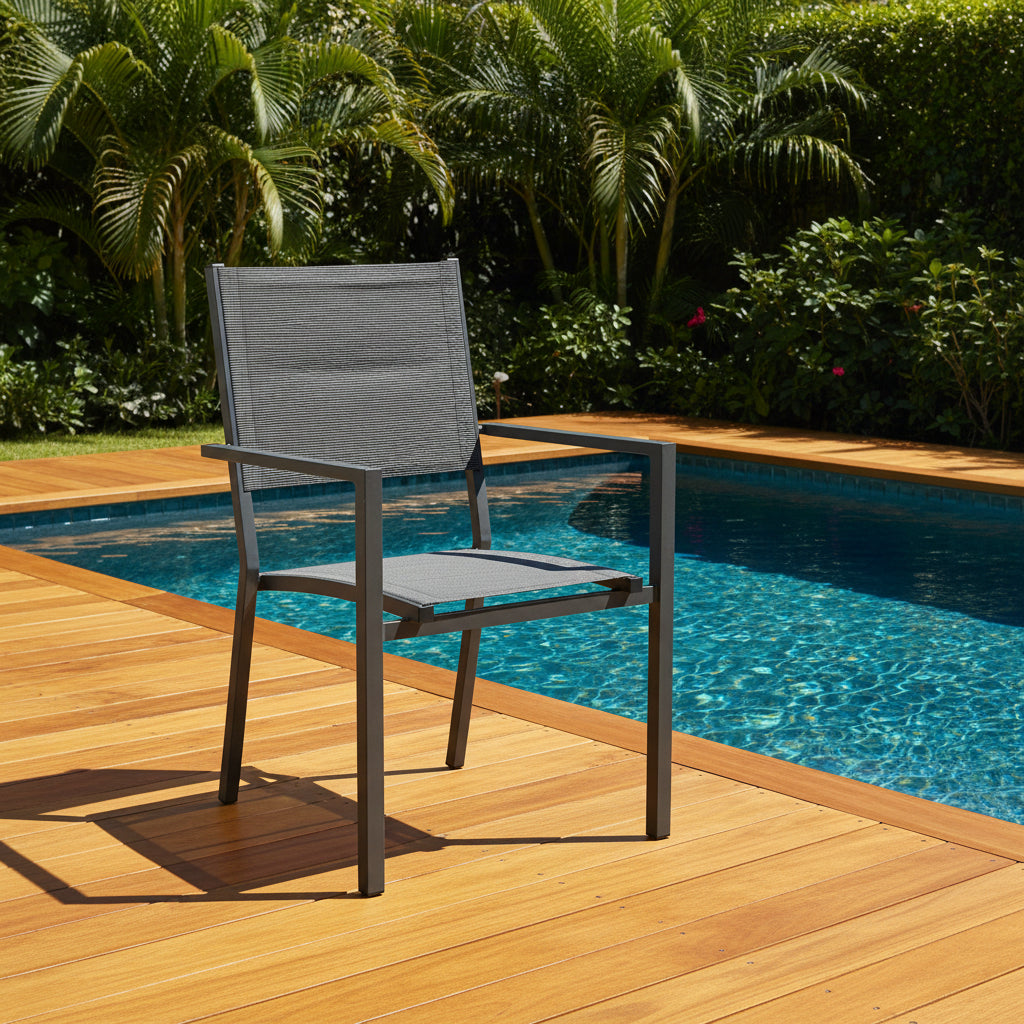 Strand Sling Chair - Charcoal
