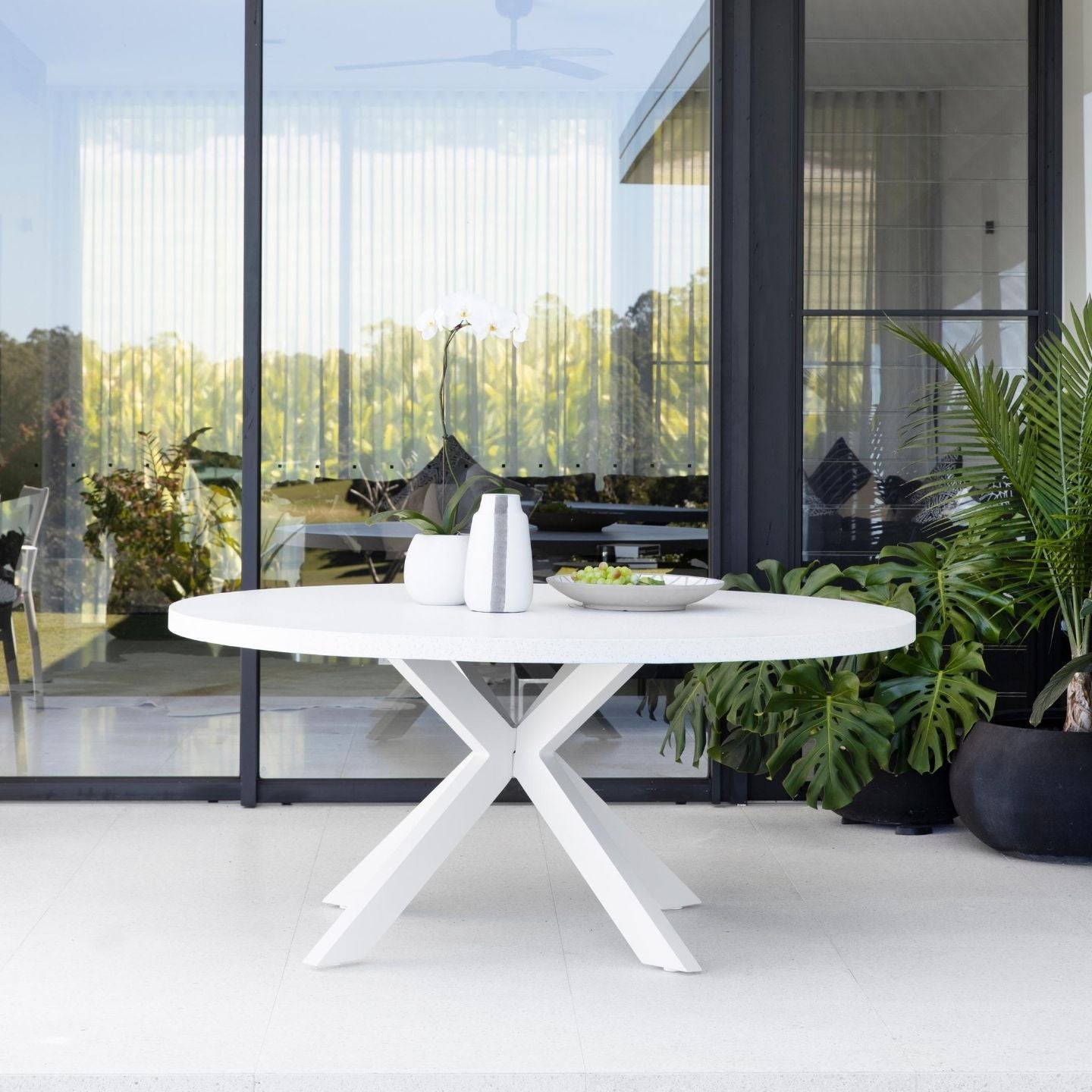 GRC Round Dining Table - 1.7m